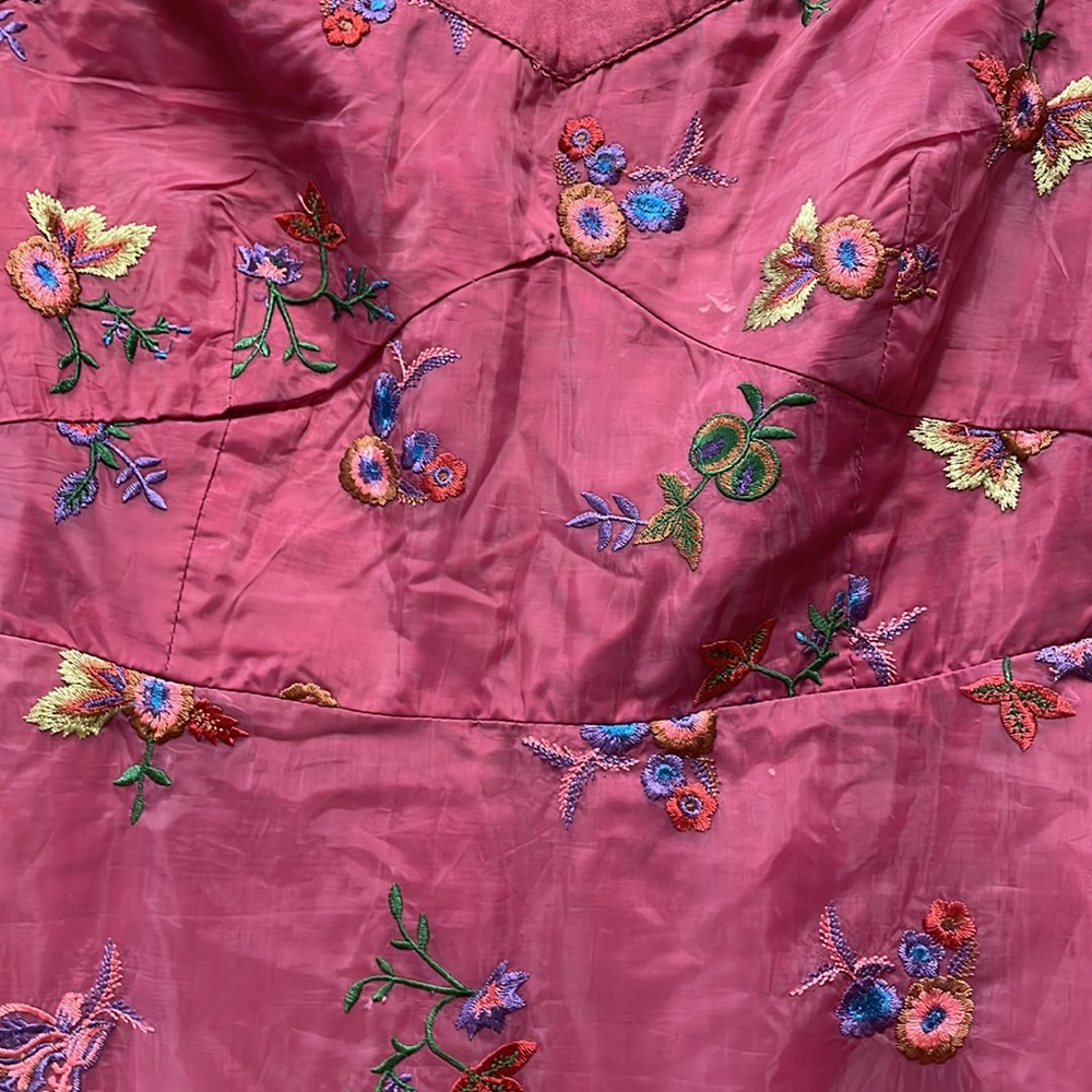 New Let Me Be Embroidered Maxi Dress By Anthropologie!!🔥🔥🔥 - Picture 8 of 16
